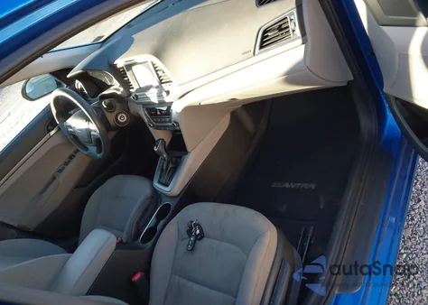 2018 Hyundai Elantra Se from USA, damaged, VIN 5NPD74LF4JH373759